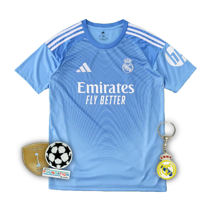 Camisa Real Madrid Goleiro 2025/26 - Torcedor Masculino