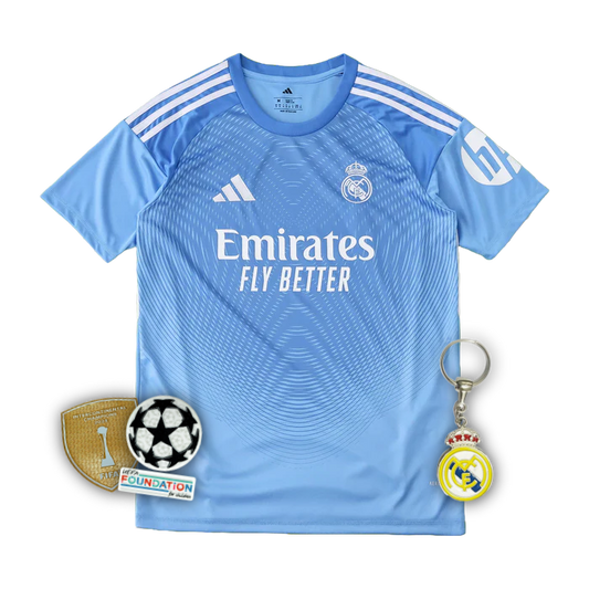 Camisa Real Madrid Goleiro 2025/26 - Torcedor Masculino