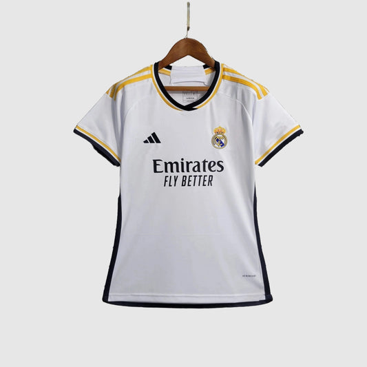 Camisa Real Madrid Home 2023/24 - Torcedor Feminina