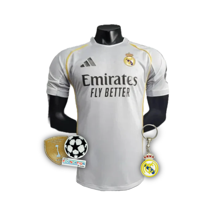 Camisa Real Madrid Home 2025/26 - Jogador Masculino