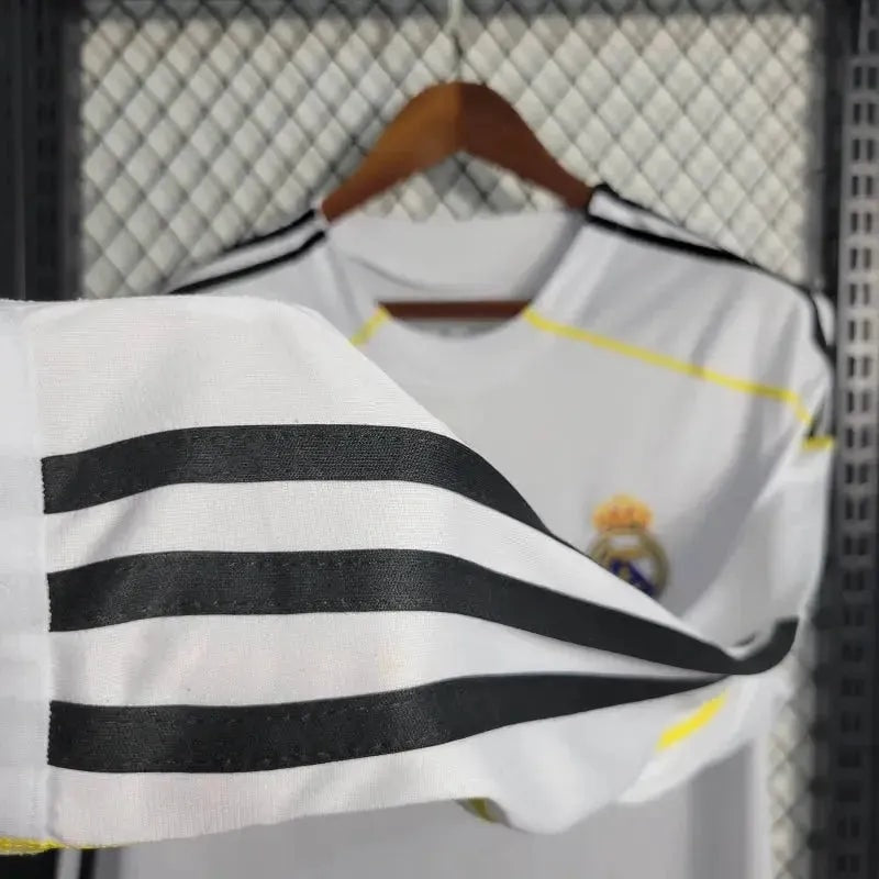 Camisa Real Madrid Home Retrô 2009/10 Manga Longa - Torcedor Masculino