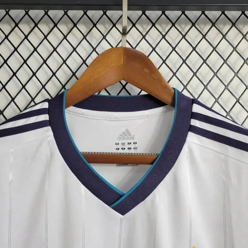 Camisa Real Madrid Home Retrô 2012/13 Manga Longa - Torcedor Masculino