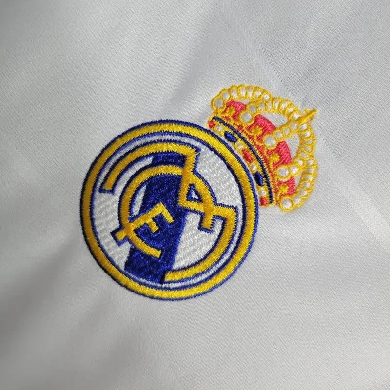 Camisa Real Madrid Home Retrô 2013/14 Manga Longa - Torcedor Masculino