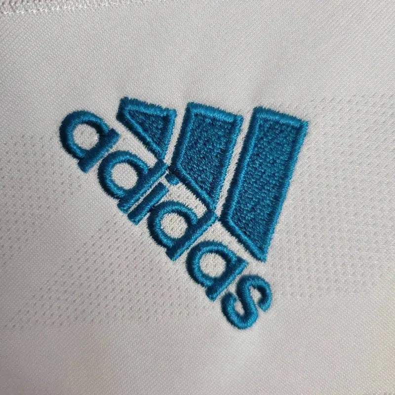 Camisa Real Madrid Home Retrô 2017/18 Manga Longa - Torcedor Masculino