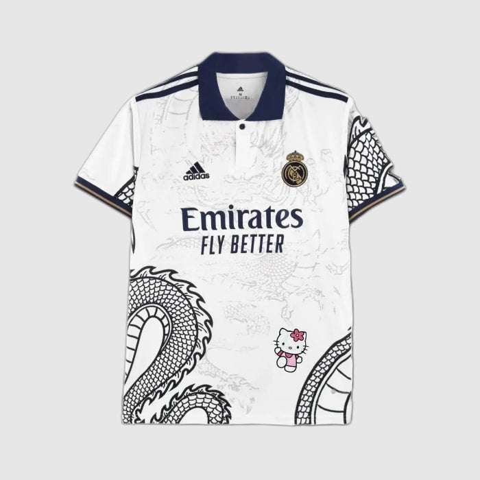 Camisa Real Madrid Kitty Chinês Dragão 2024/25 - Torcedor Masculino