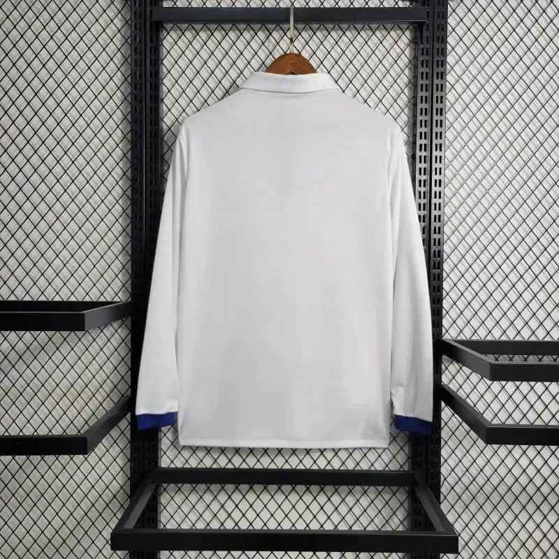 Camisa Real Madrid Retrô 2016/17 Main Manga Longa - Torcedor Masculino