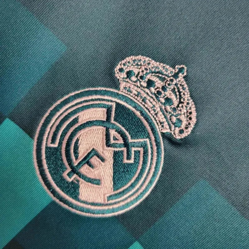 Camisa Real Madrid Retrô 2017/18 Manga Longa - Torcedor Masculino