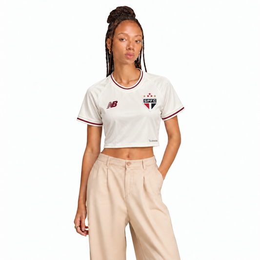 Camisa São Paulo Cropped Third 2026/27 - Torcedor Feminina