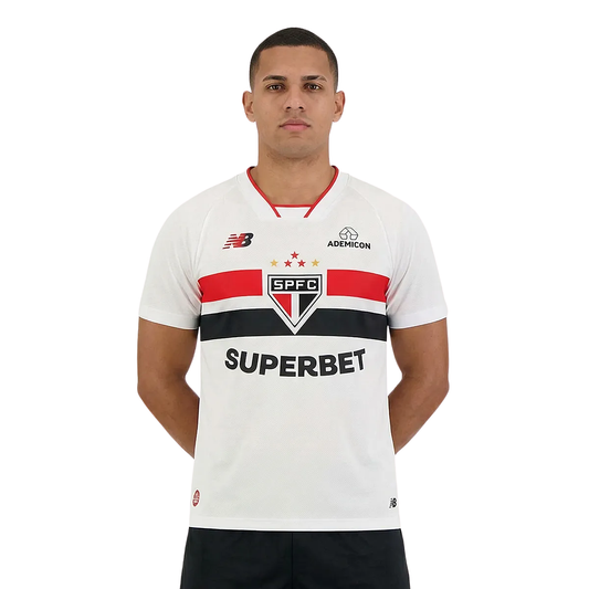 Camisa São Paulo Home 2026/27 - Torcedor Masculino