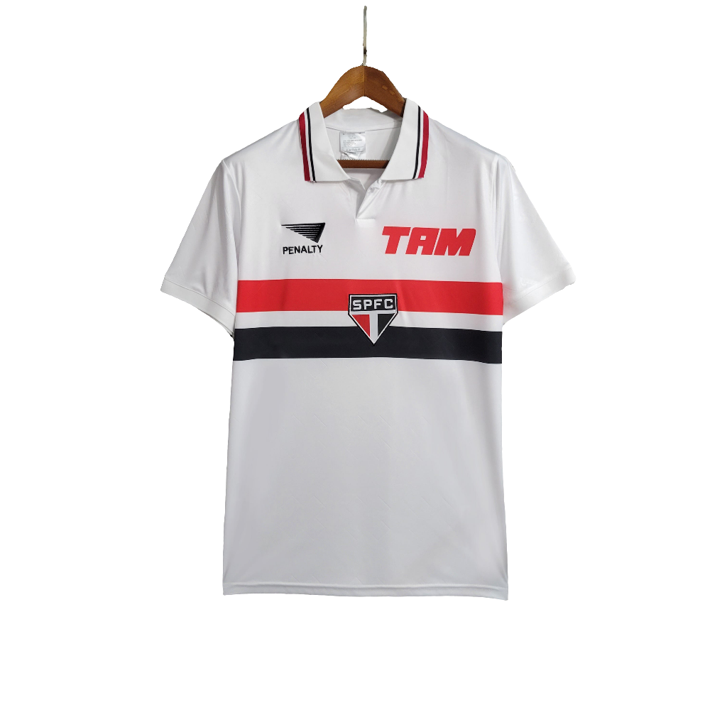 Camisa São Paulo Home Retrô 2025/26 - Torcedor Masculino