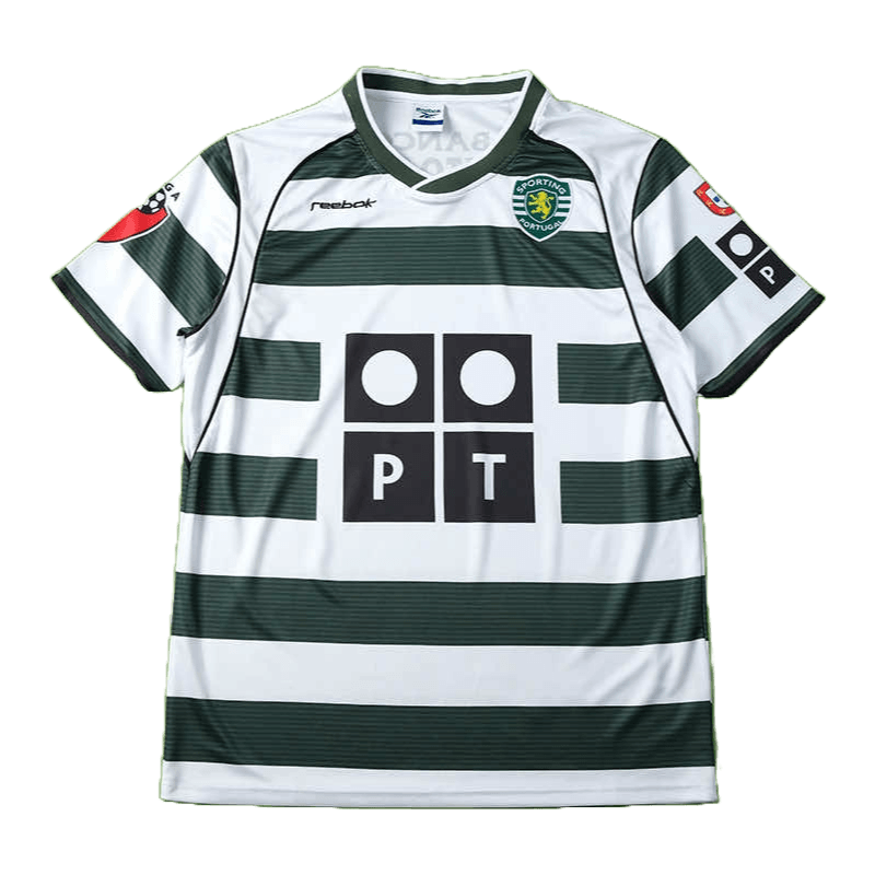 Camisa Sporting Home Retrô 2002/03 - Torcedor Masculino