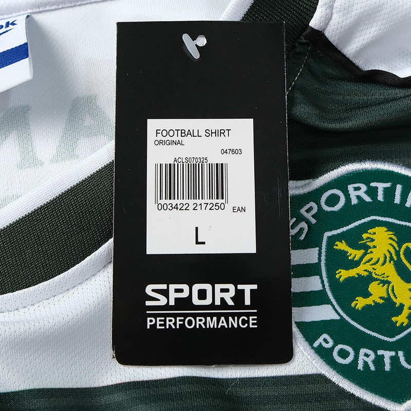 Camisa Sporting Home Retrô 2002/03 - Torcedor Masculino