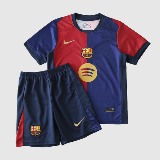 Conjunto Infantil Barcelona Home 2024/25