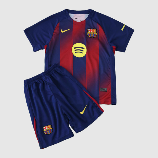 Conjunto Infantil Barcelona Home 2025/26