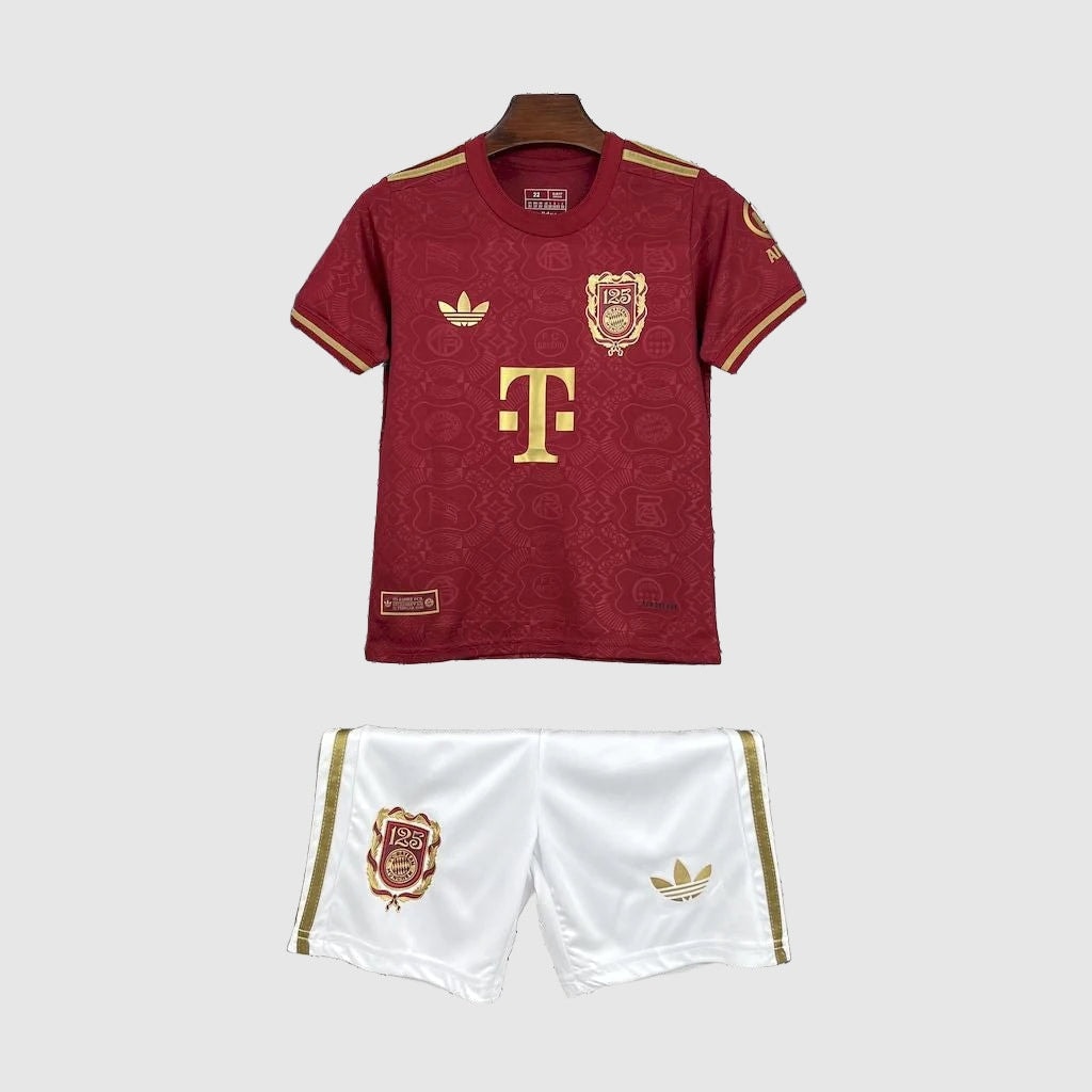 Conjunto Infantil Bayern de Munique 125 Anos 2025/26