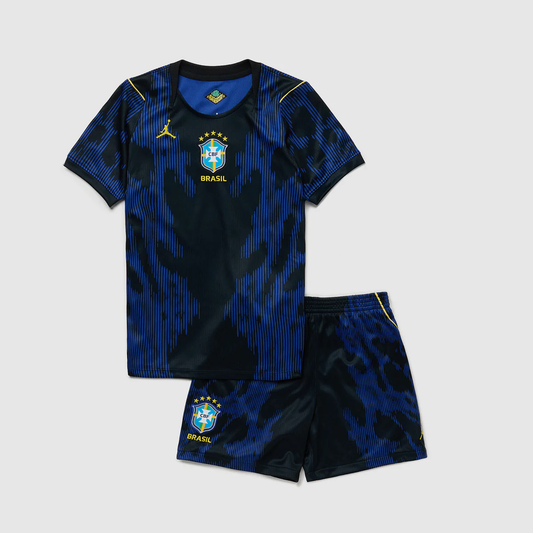 Conjunto Infantil Brasil Away 2026/27