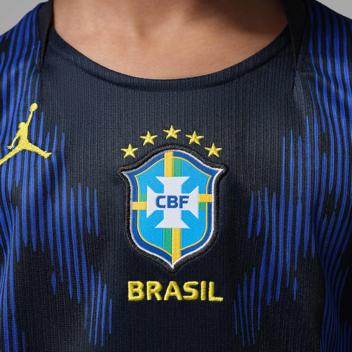 Conjunto Infantil Brasil Away 2026/27