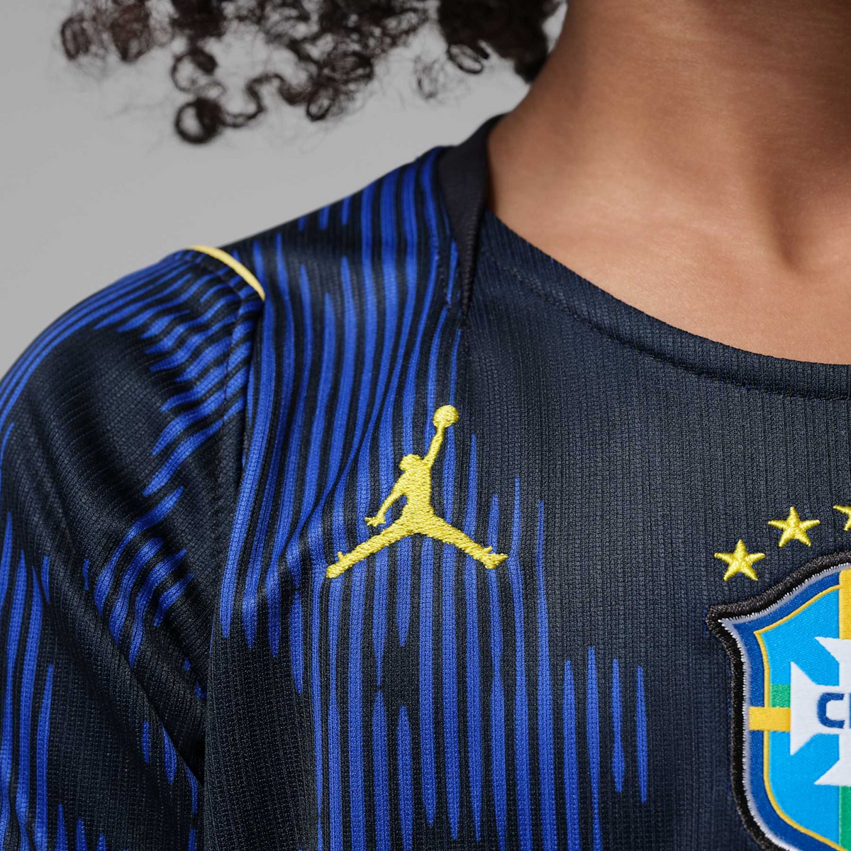 Conjunto Infantil Brasil Away 2026/27