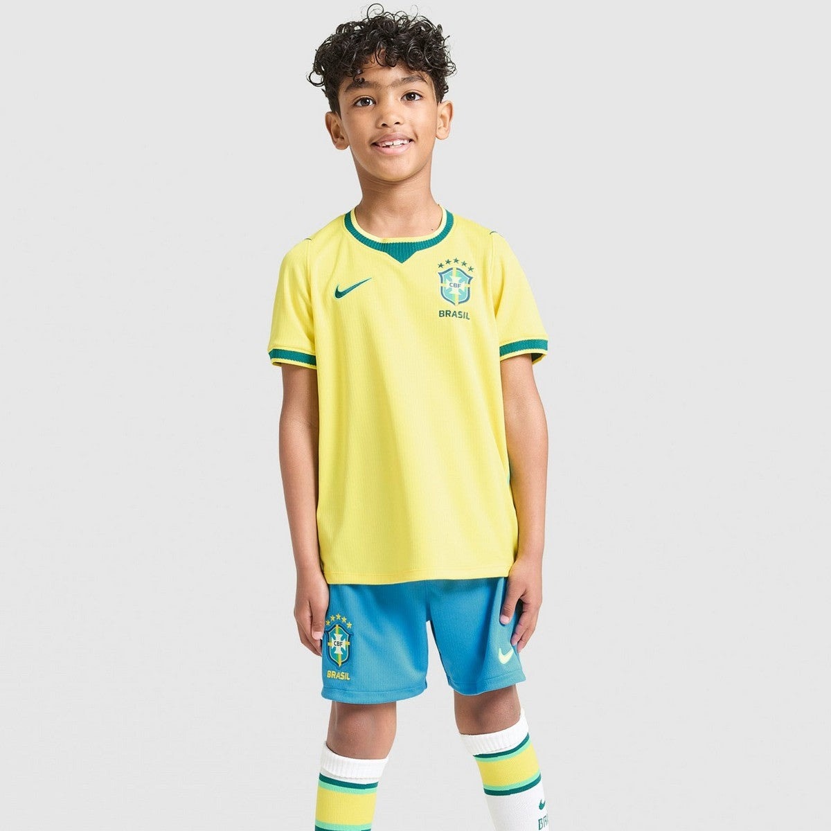 Conjunto Infantil Brasil Home 2026/27