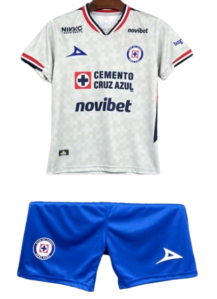 Conjunto Infantil Cruz Azul Away 2025/26