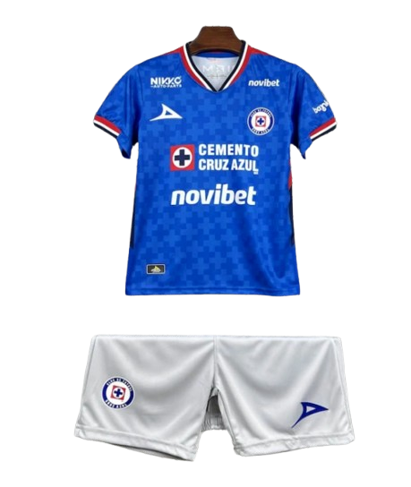 Conjunto Infantil Cruz Azul Home 2025/26