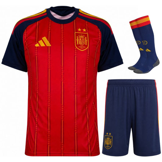 Conjunto Infantil Espanha Home 2026/27