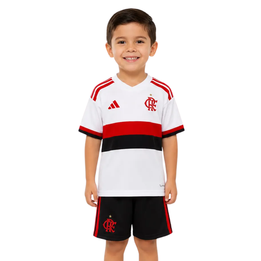 Conjunto Infantil Flamengo Away 2026/27