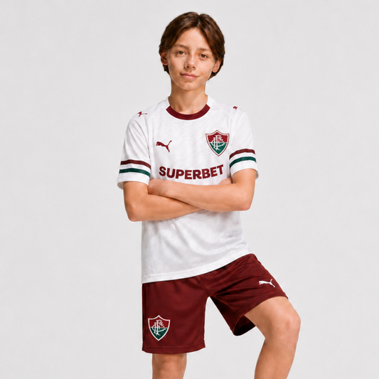 Conjunto Infantil Fluminense Away 2026/27