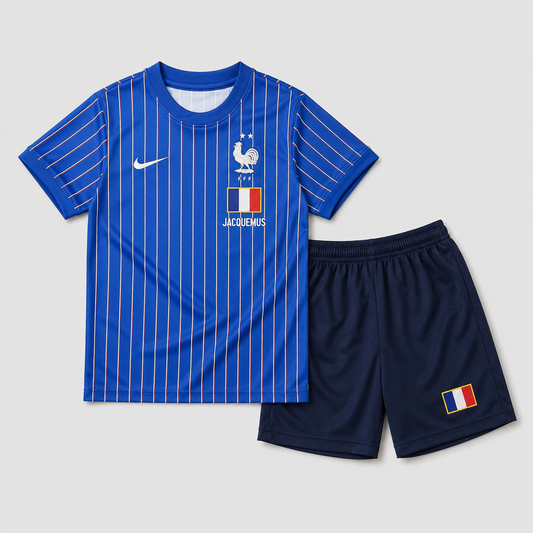 Conjunto Infantil França Pré-Jogo 2026/27