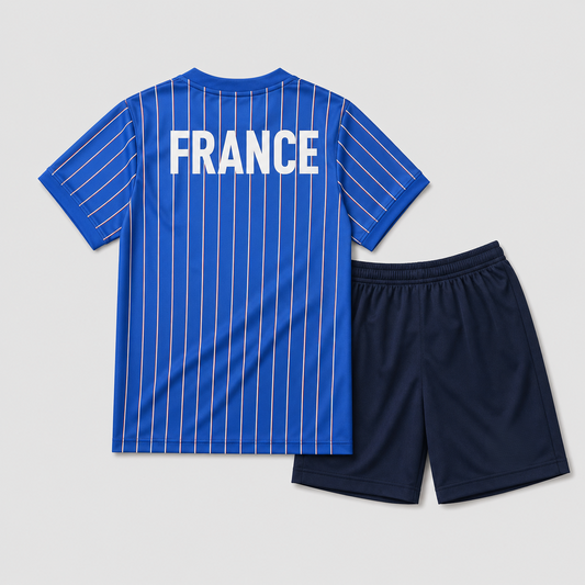 Conjunto Infantil França Pré-Jogo 2026/27