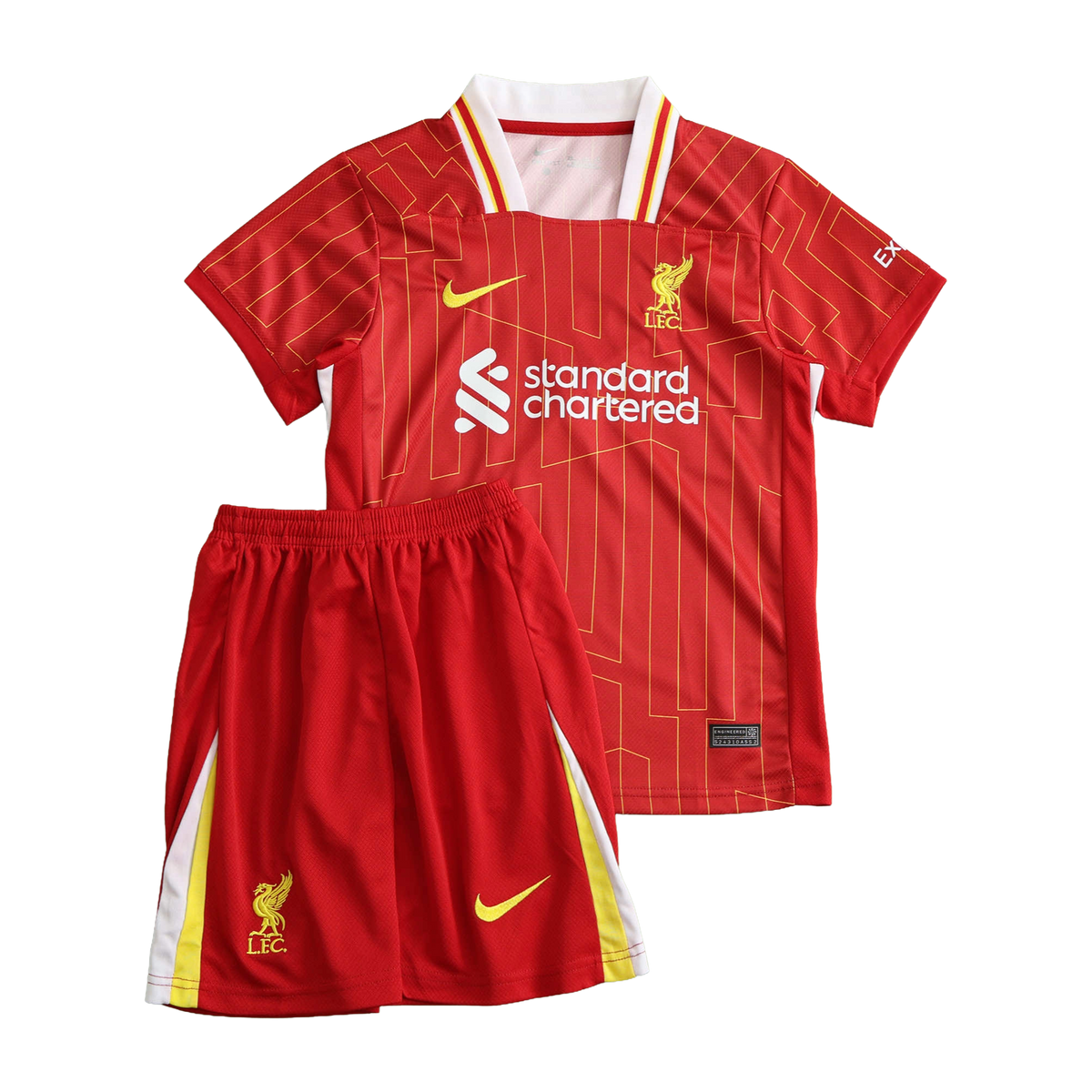 Conjunto Infantil Liverpool Home 2024/25