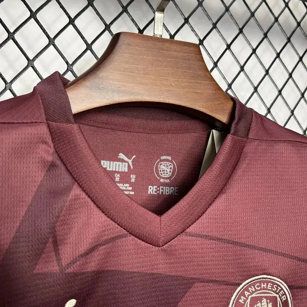 Conjunto Infantil Manchester City Away 2024/25