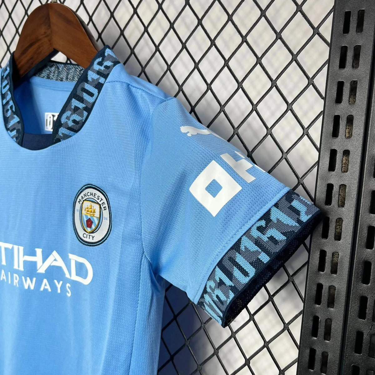 Conjunto Infantil Manchester City Home 2024/25