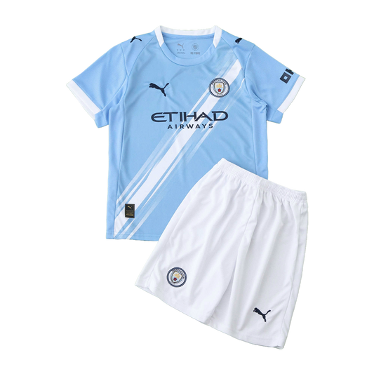 Conjunto Infantil Manchester City Home 2025/26