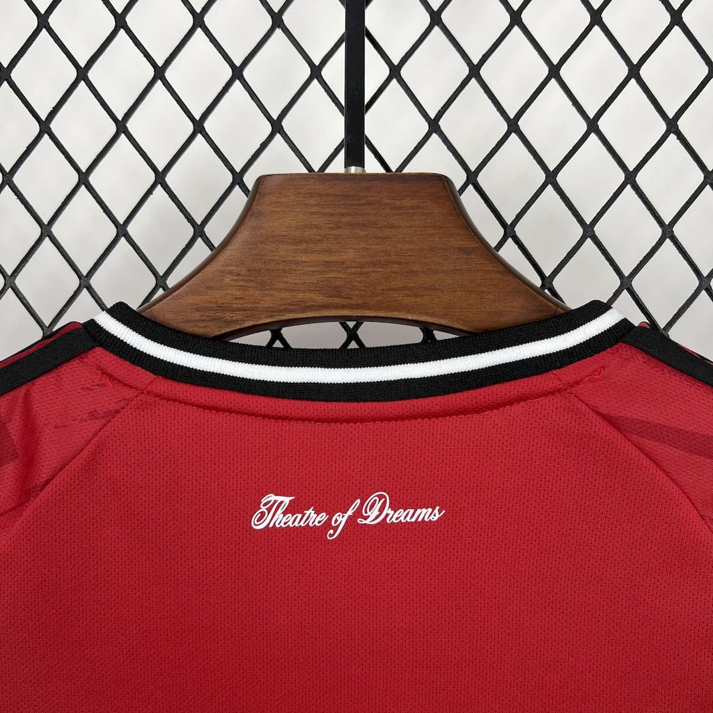 Conjunto Infantil Manchester United Home 2025/26