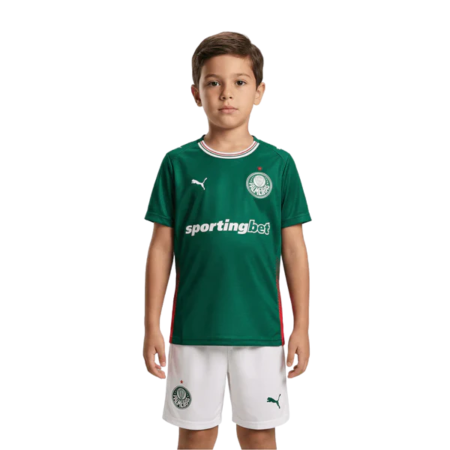 Conjunto Infantil Palmeiras Home 2026/27