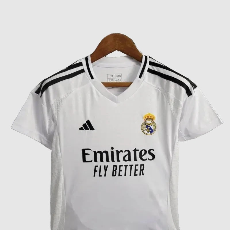 Conjunto Infantil Real Madrid Home 2024/25