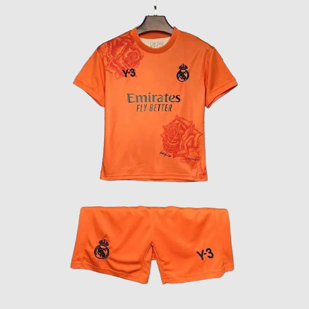 Conjunto Infantil Real Madrid Y3 Fourth 2024/25