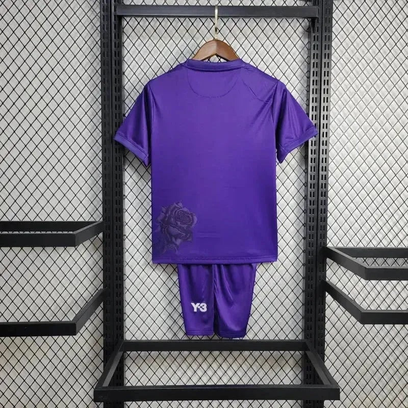 Conjunto Infantil Real Madrid Y3 Fourth 2024/25