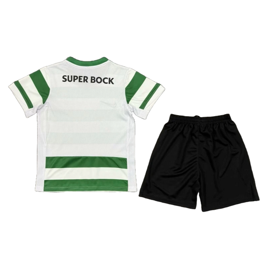 Conjunto Infantil Sporting Home 2025/26