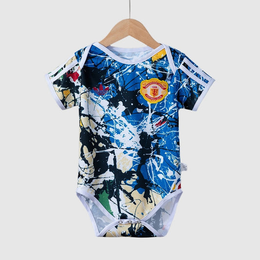 Kit Bebê Manchester United Stone Roses 2025/26